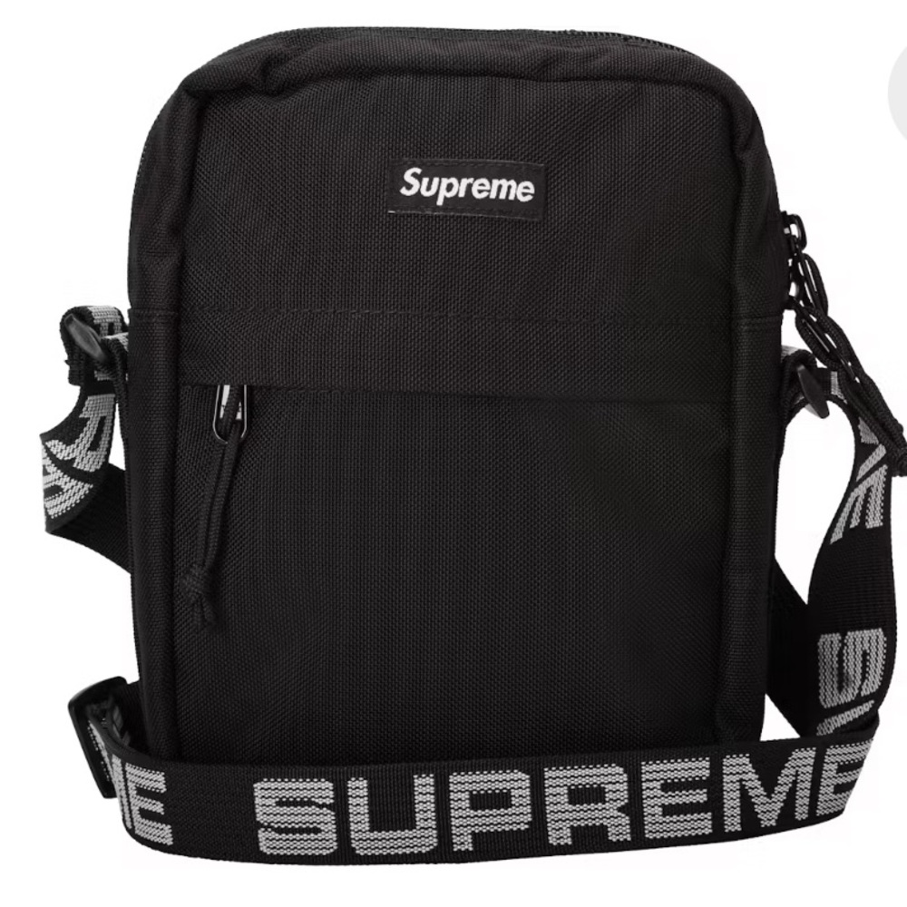 Supreme Black Shoulder Bag